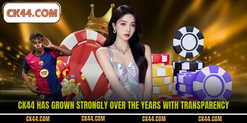 CK44 has grown strongly over the years with transparency