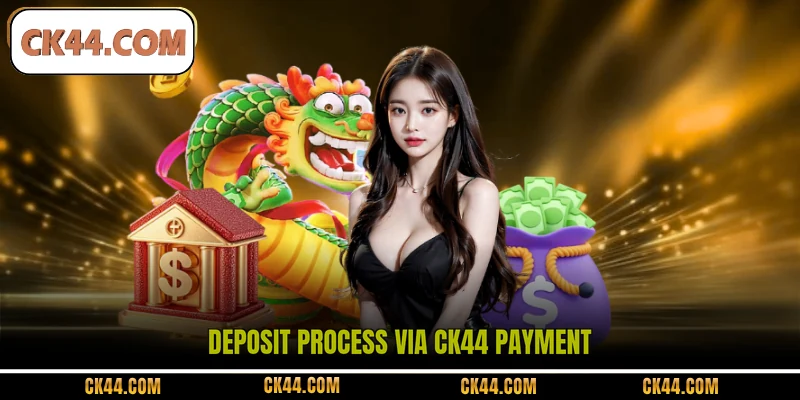 Deposit process via CK44 payment