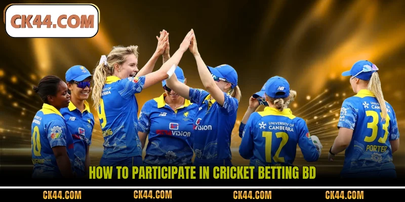 How to participate in Cricket Betting BD