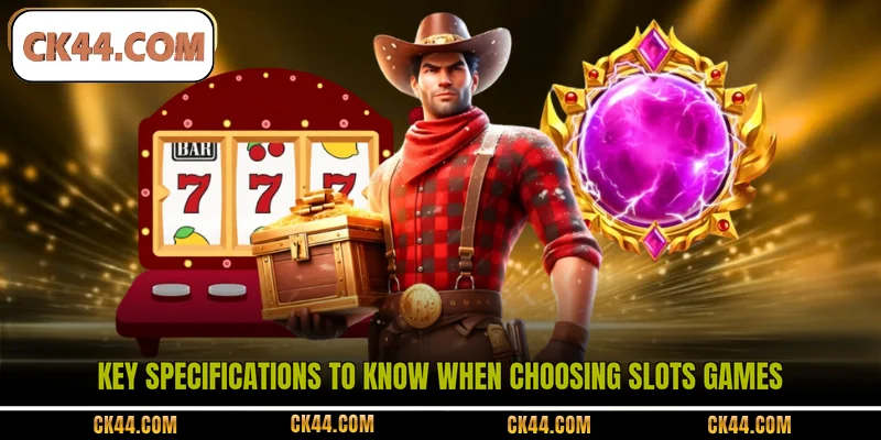 Key specifications to know when choosing Slots games
