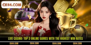 Live Casino: Top 3 Online Games With The Highest Win Rates