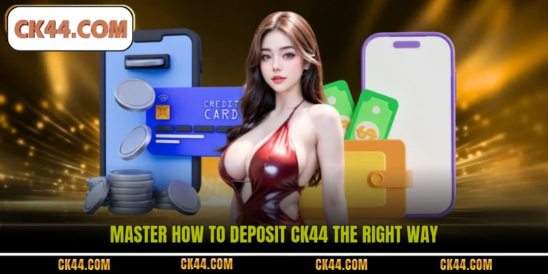 Master how to deposit CK44 the right way