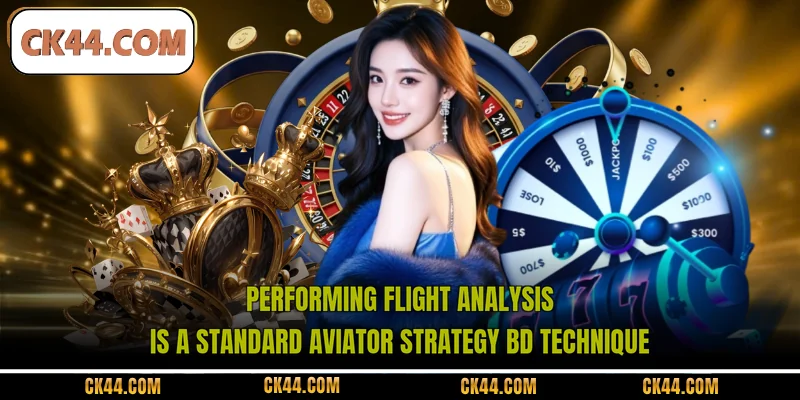 Performing flight analysis is a standard Aviator Strategy BD technique