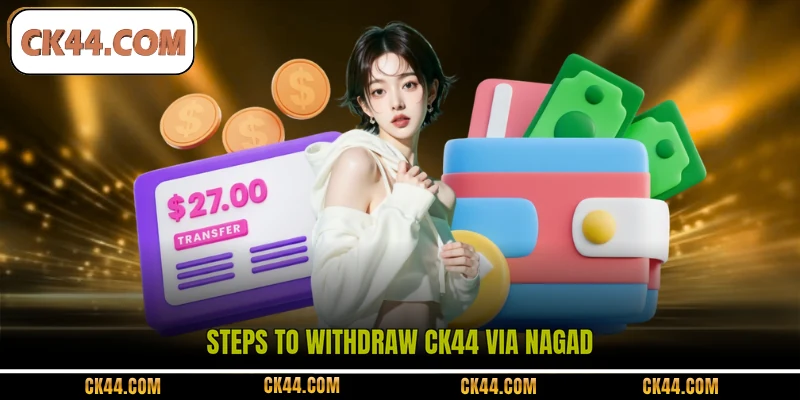 Steps to withdraw CK44 via Nagad