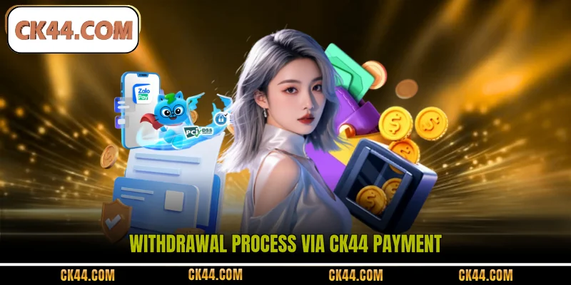 Withdrawal process via CK44 payment
